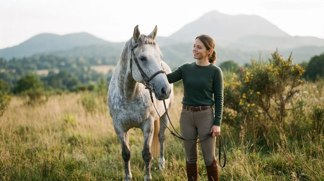 Cours d'équitation à Verneuil-en-Bourbonnais, Allier
